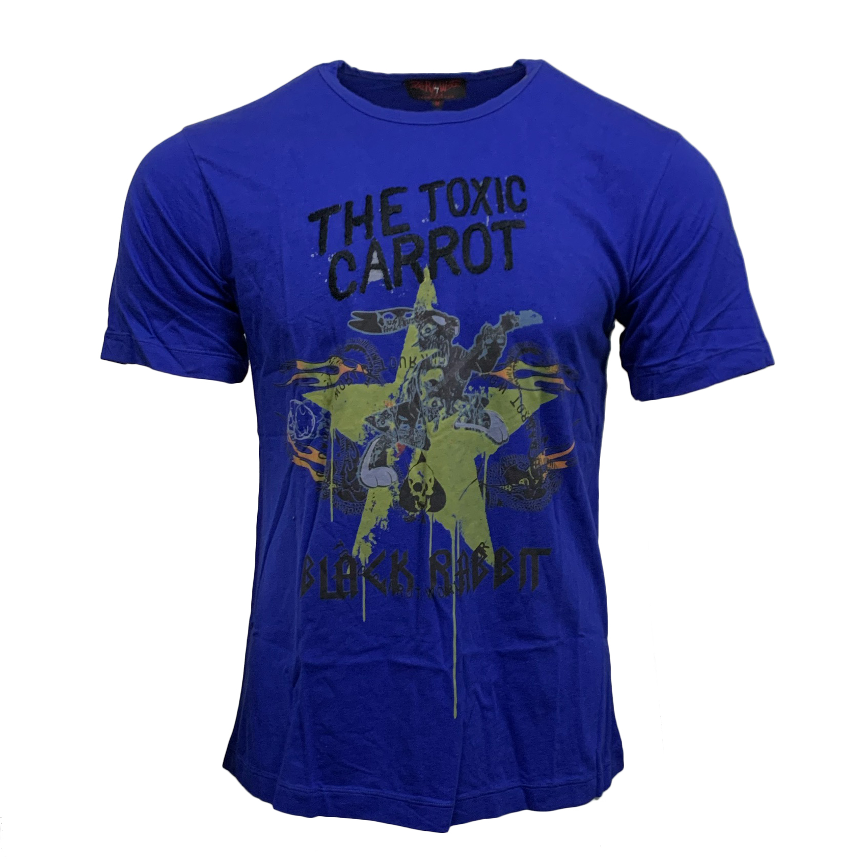 RAW 7 CT76-BUGS-BLUE Raw7 Looney Tunes Men's T-Shirt Bugs - Blue