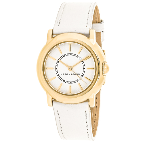 MJ1449 Marc Jacobs Womens Courtney White Band White Dial