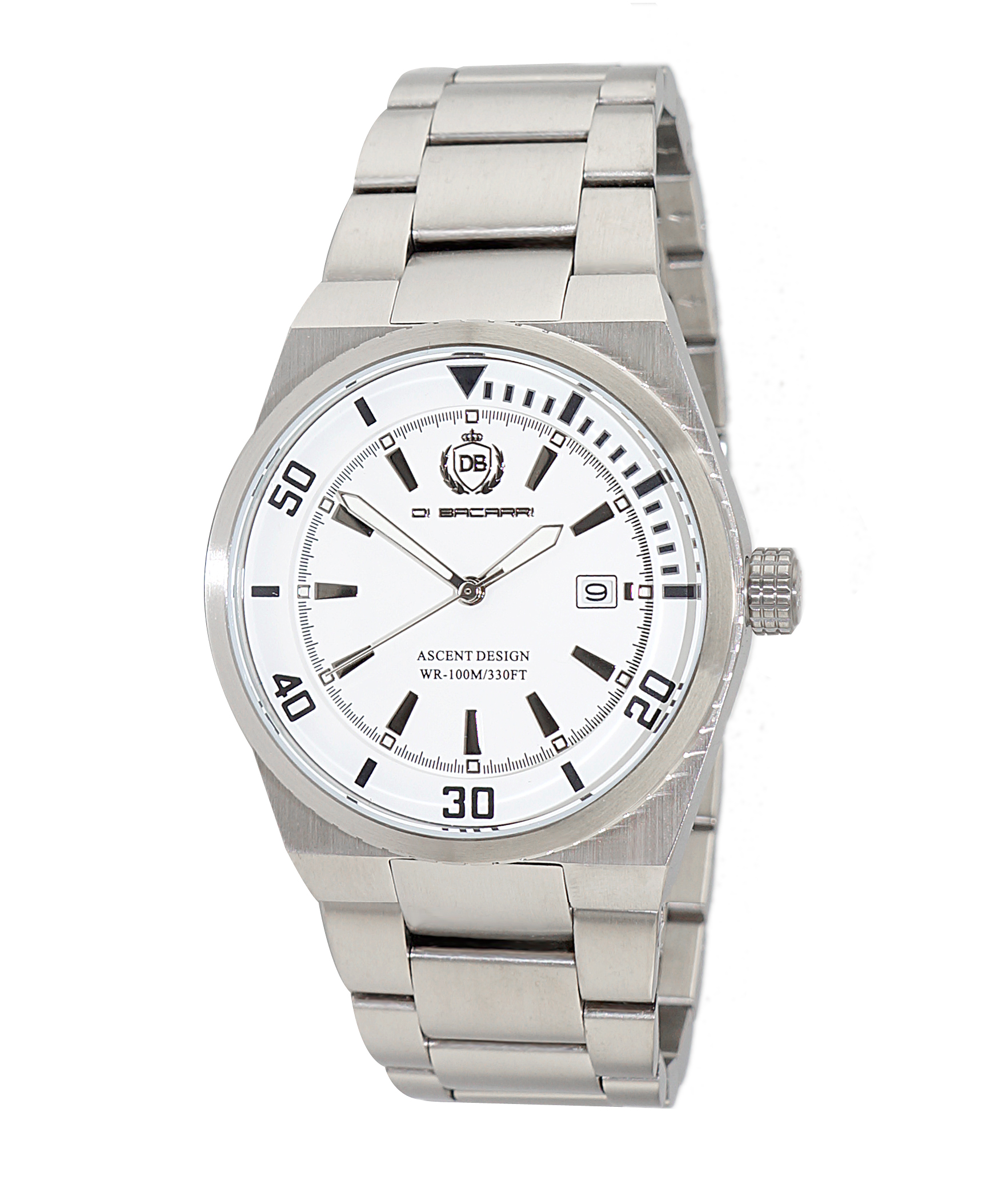 Di Bacarri DB7777-WT Di Bacarri DB7777-WT White Dial