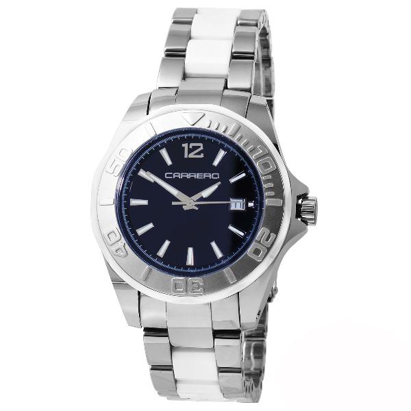 Carrero Special Edition Tungsten and Ceramic Diver Two-Tone Black Dial, Price: $289