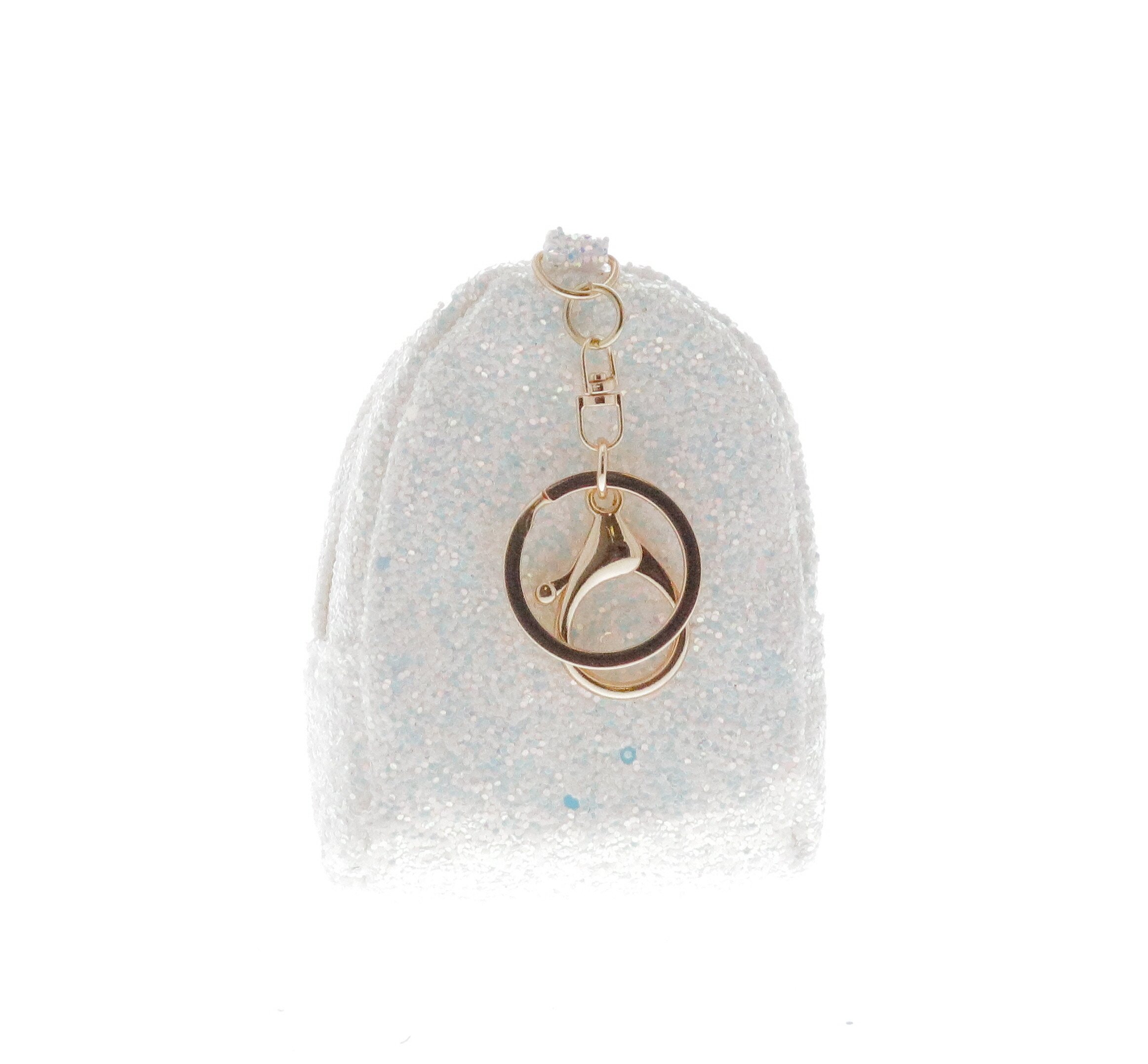 Raw 7 by Doe A Dear Sequin Rainbow Coin Purse Key Chain 6667-S-Sky, Price: $11