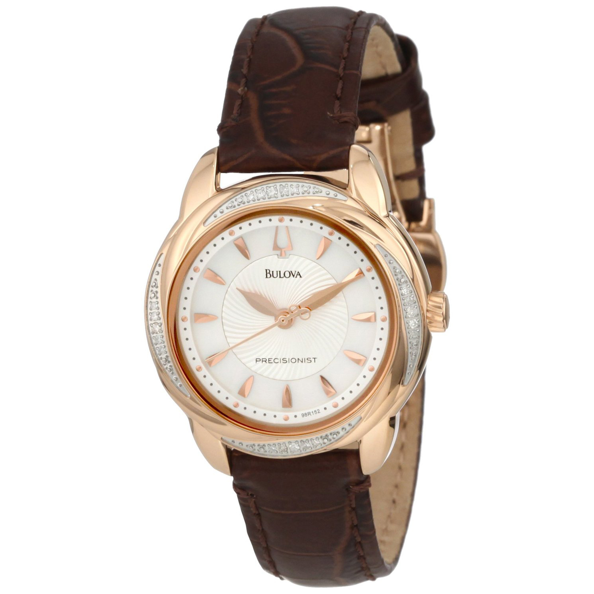 bulova precisionist rose gold