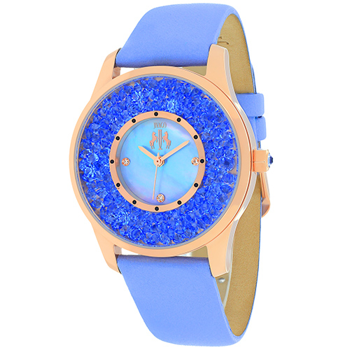 JV3418 Jivago Womens Brillance Lavander Band Blue Dial