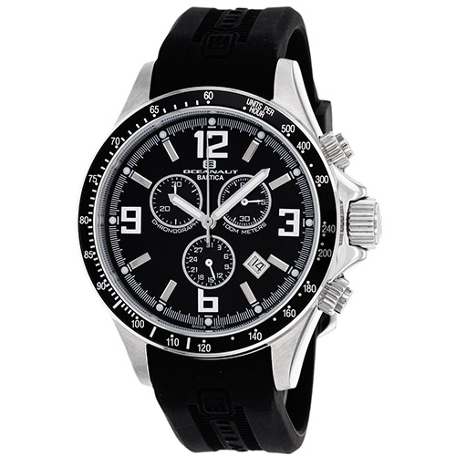 OC3345 Oceanaut Mens Baltica Black Band Black Dial