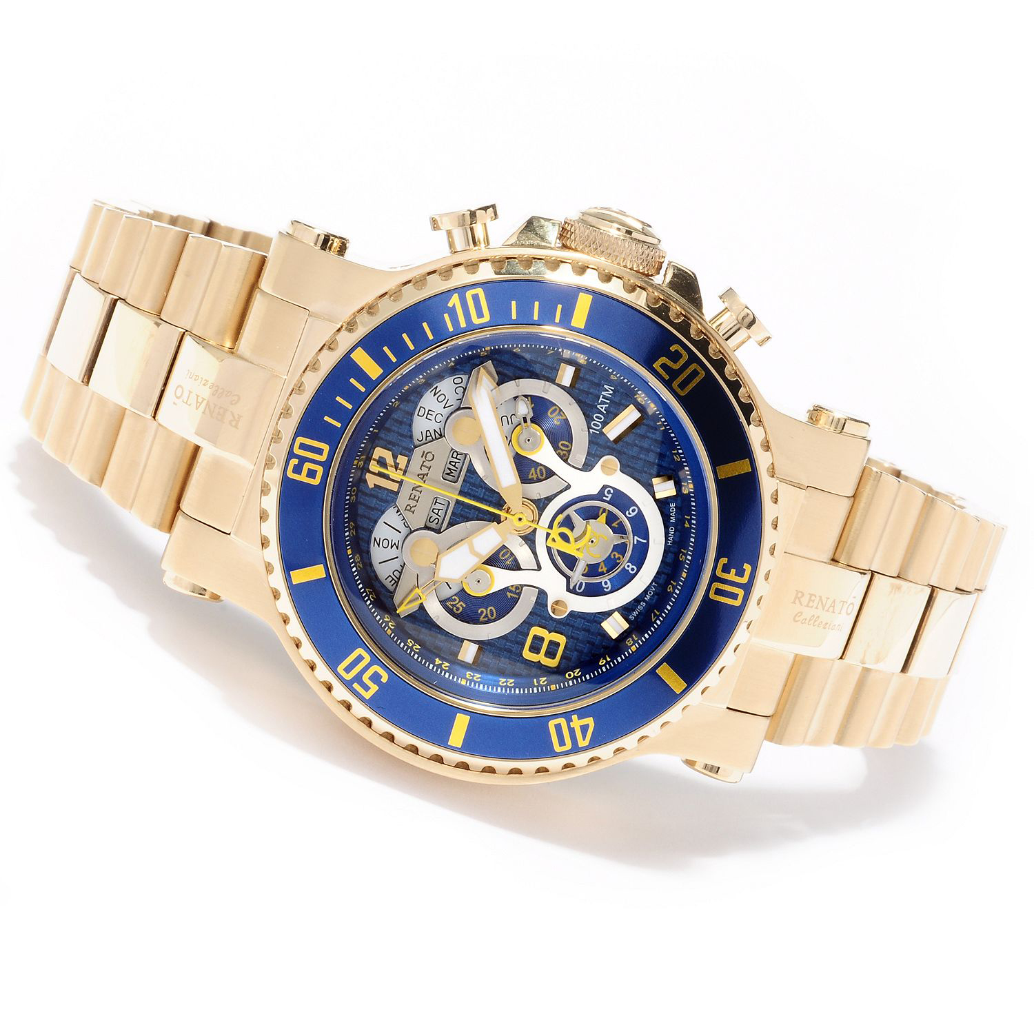 TDV.GTB.TDV.5040 Renato Mens T Rex Grand Diver Swiss Chronograph