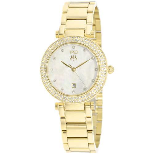 JV5311 Jivago Womens Parure Gold Band White Mother of Pearl Dial