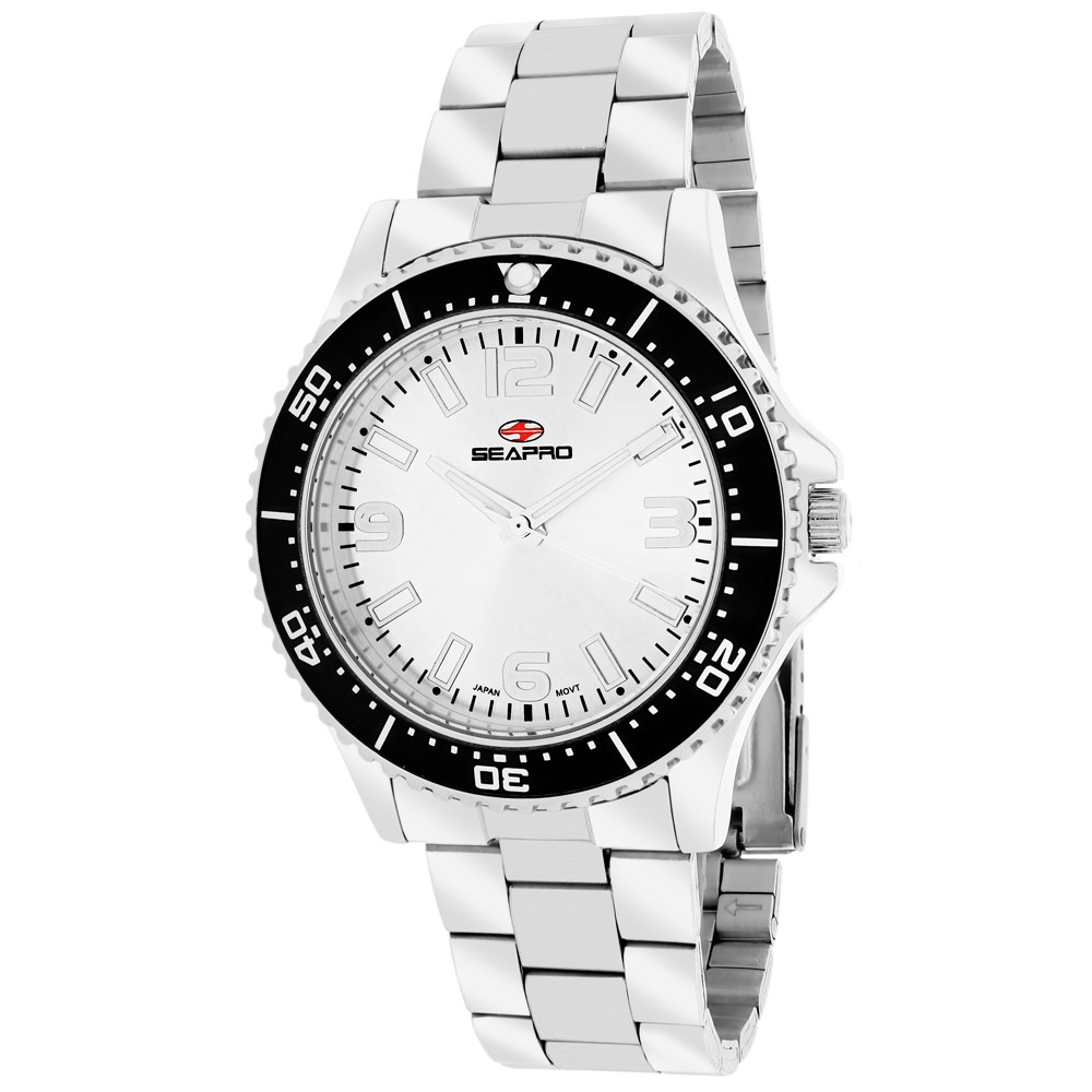 SP5410 Seapro Womens Tideway Silver Band White Dial