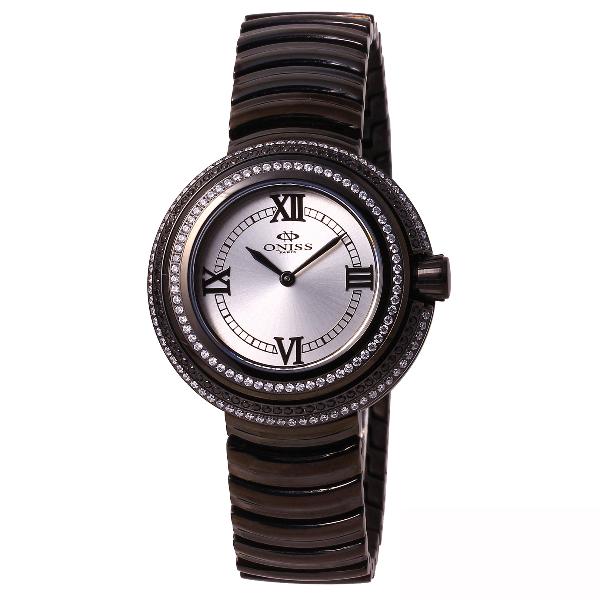Oniss Terrace Black IP Silver Dial, Price: $169