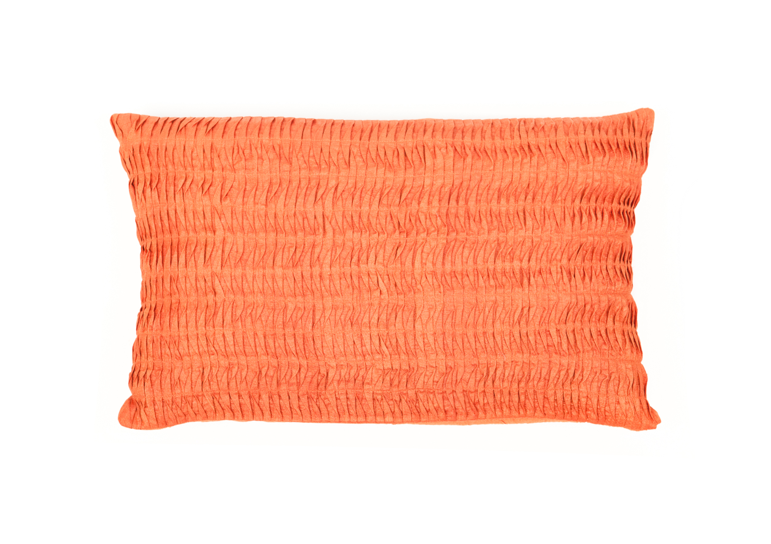 1220.SHELL-ORG Orange Shell Decorative Accent Pillow by TrendSage