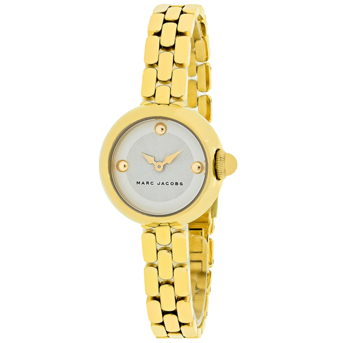 MJ3457 Marc Jacobs Womens Courtney Gold Band White Dial