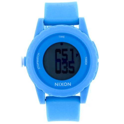 A326-917 Nixon Mens Genie  Blue Band Digital  Dial