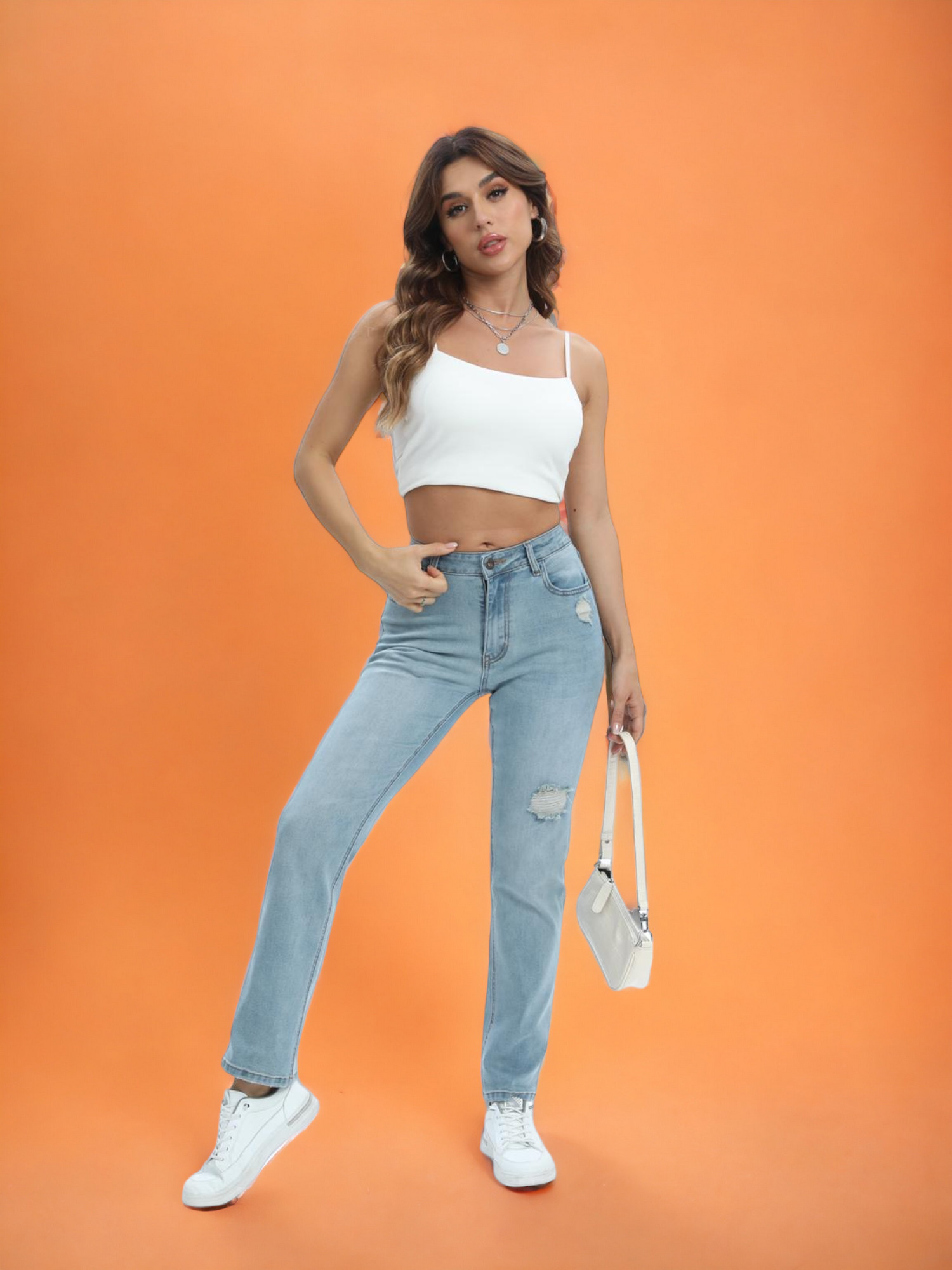 R7W816 R7 Women Jeans Style R7W816