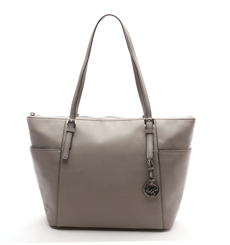 Sold out 35H6STTT9LPEARLGREY Michael Kors 35H6STTT9L PEARL GREY Handbags JET SET ITEM LARGE EW TZ TOTE MSRP 348 Buy It Now 225