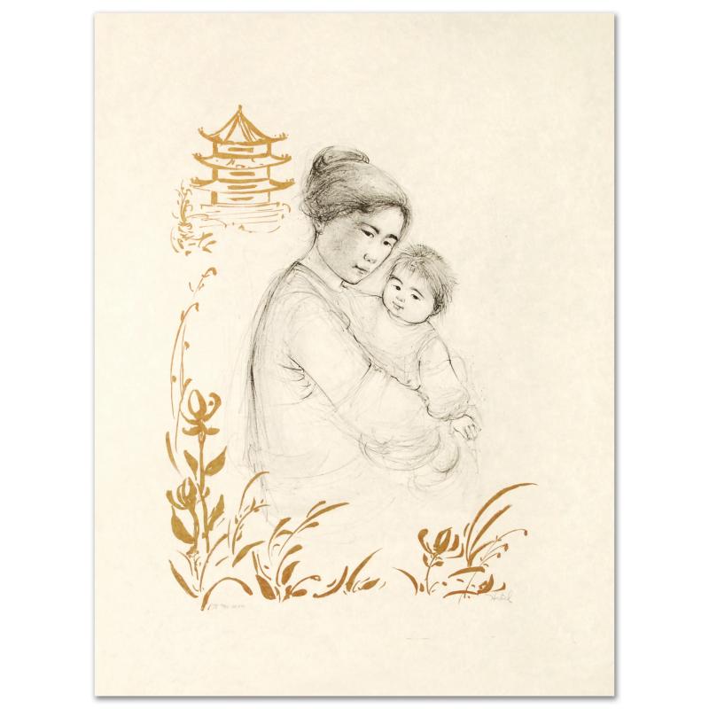 202427 Lei Jeigiong and her Baby in the Garden of Yun-Ta
