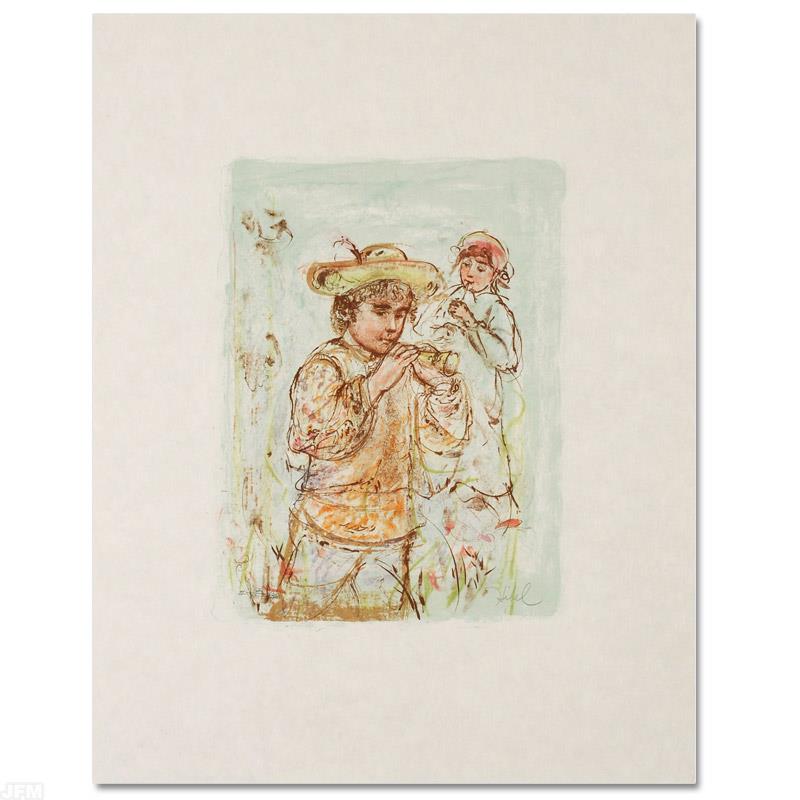 178589 Boy with Horn
