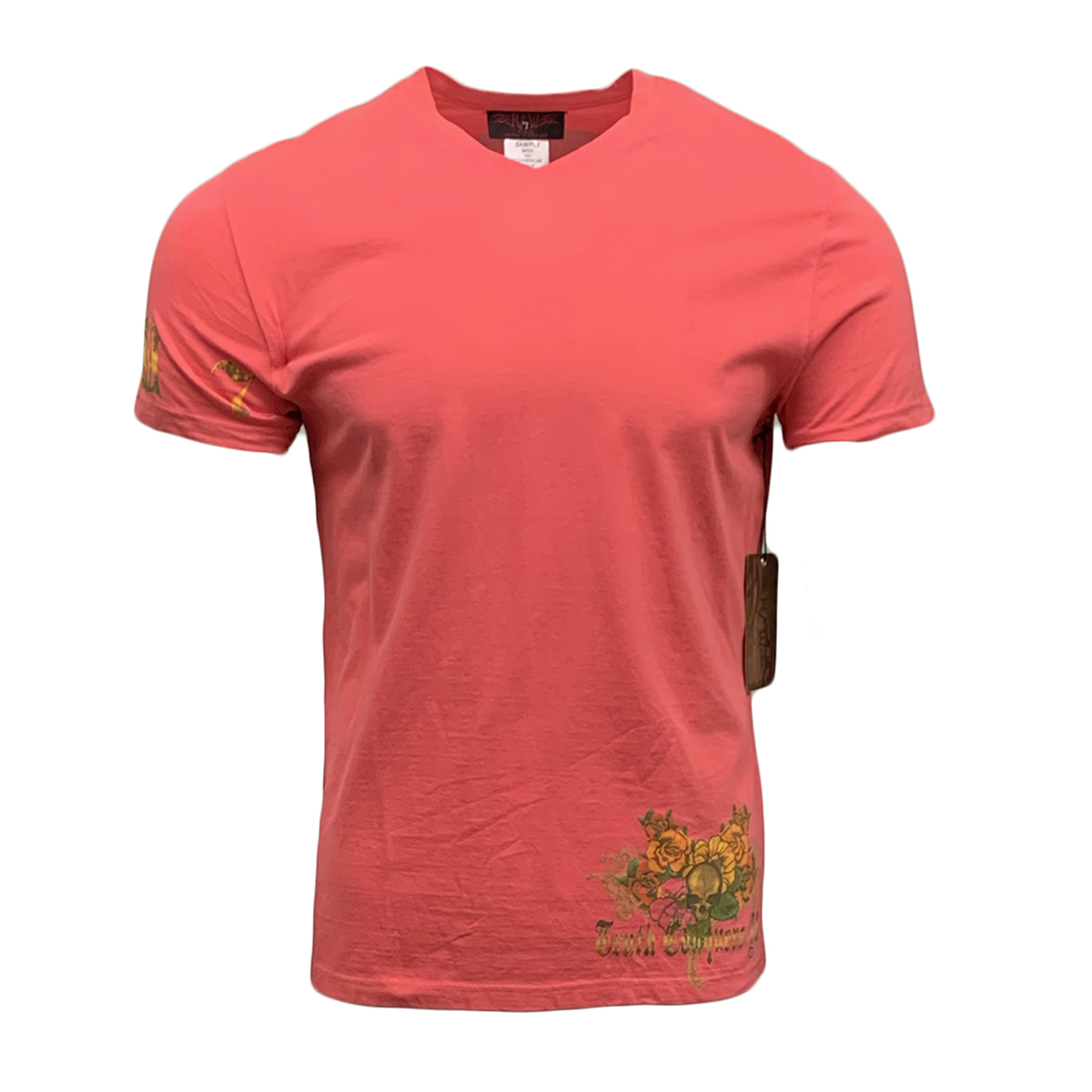 RW7T-Pistols-Cherubs Raw7 Men's T-Shirt Pistols and Cherubs