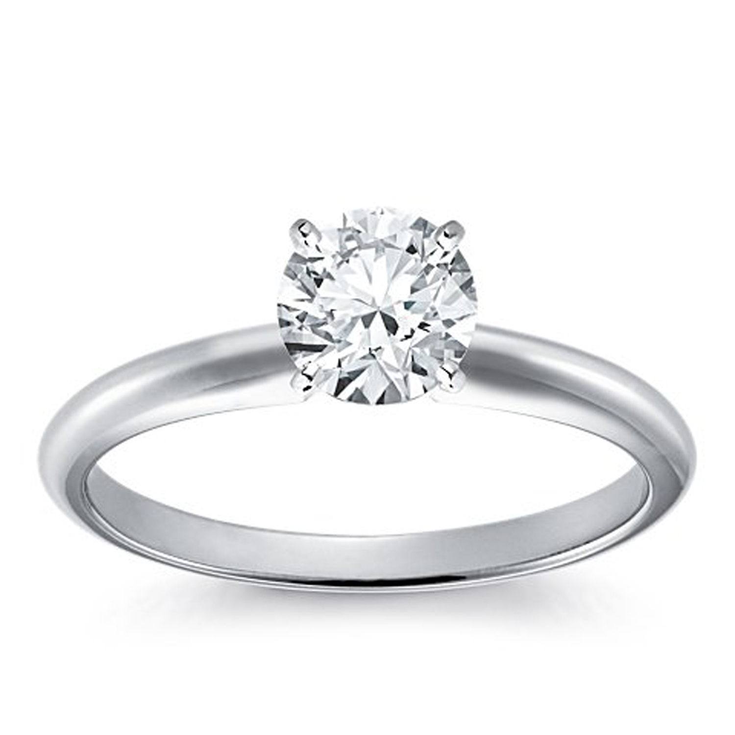 SOLITARE100 14K YG OR WG  1.0 CT DIAMOND SOLITAIRE RING I1  G TO H  IN COLOUR WITH CERTIFICATE