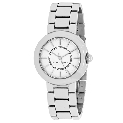 MJ3464 Marc Jacobs Womens Courtney Silver Band Silver Dial