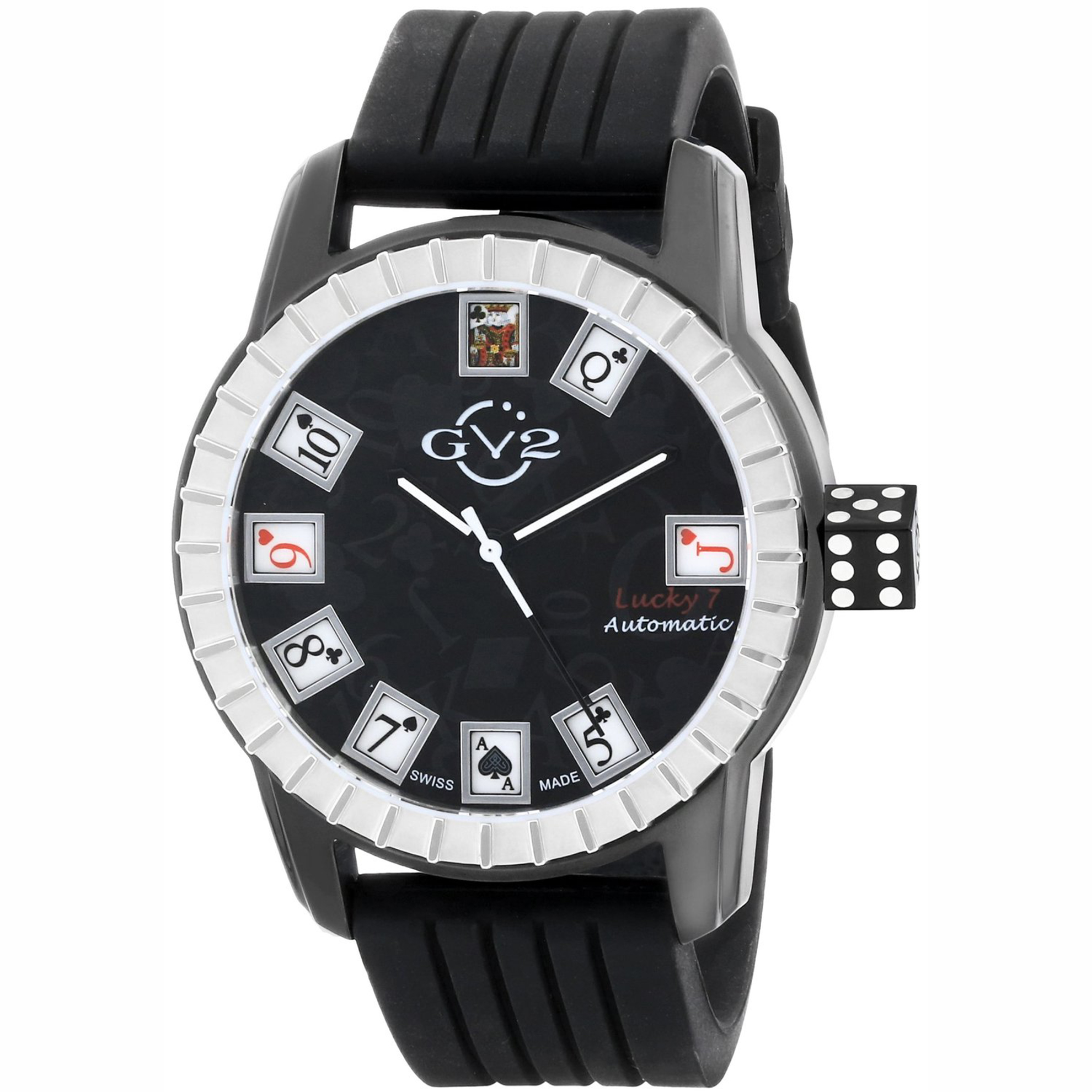 GV2 by Gevril 9301 GV2 by Gevril Limited Edition Swiss Made Automatic Silver/Black