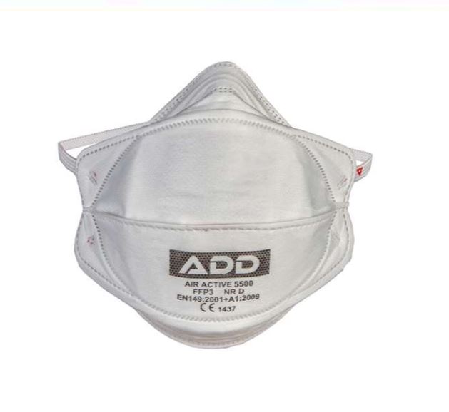 300PCS Air Active EU FFP3 NR N95-N99 Head Band Latex Free Mask Model 5500, Price: $1225