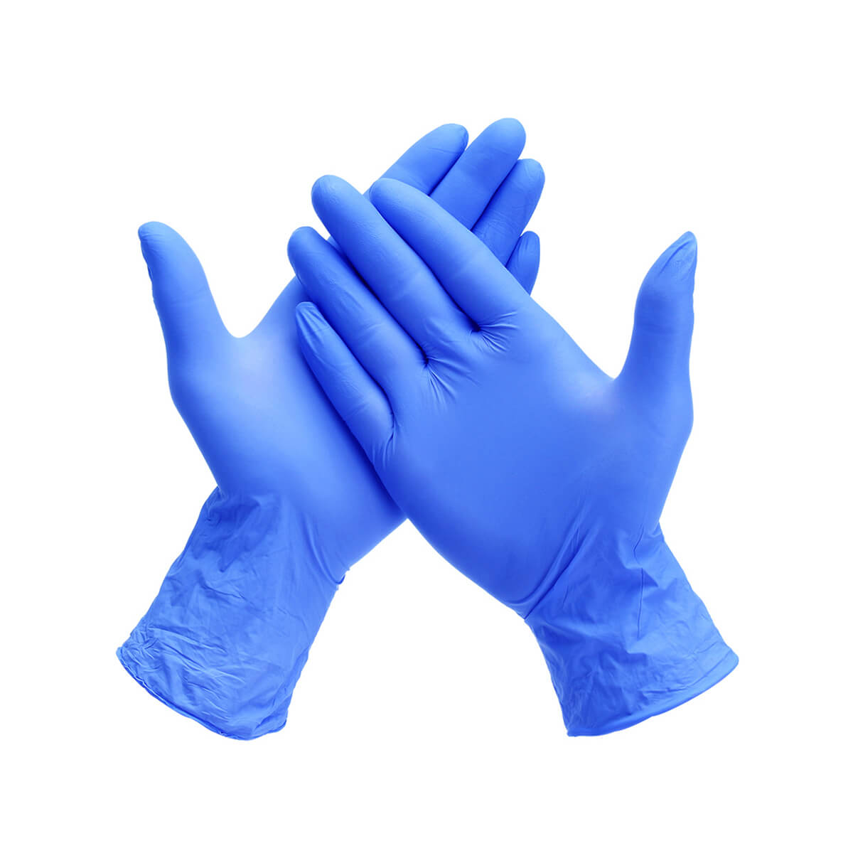 NTGL-M100NU-10BOX 1000pcs BettyMills BSC Nitrile Size M Disposable Gloves -  Blue - Assorted