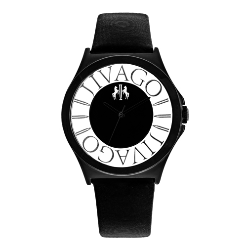 JV8432 Jivago Womens Fun Black Band Black Dial