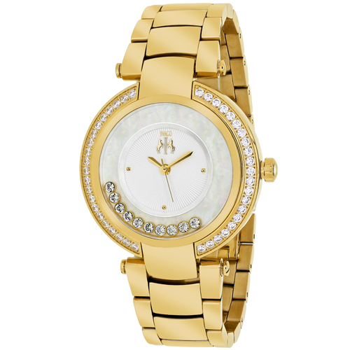 JV1612 Jivago Womens Celebrate Gold tone Band Silver Dial