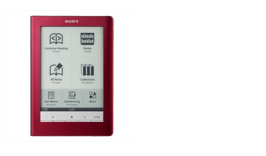 PRS600R Sony PRS600 Digital Reader Touch eBook Red-