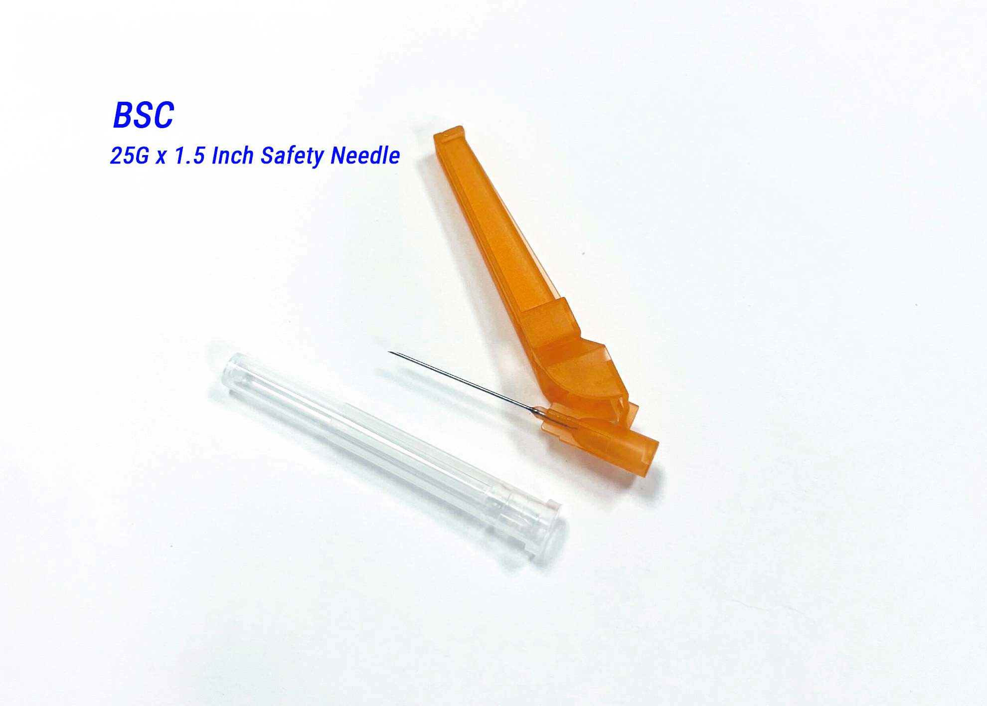 BSC 25g x 1.5 Inch Safety Needle 500pcs/Case, Price: $90