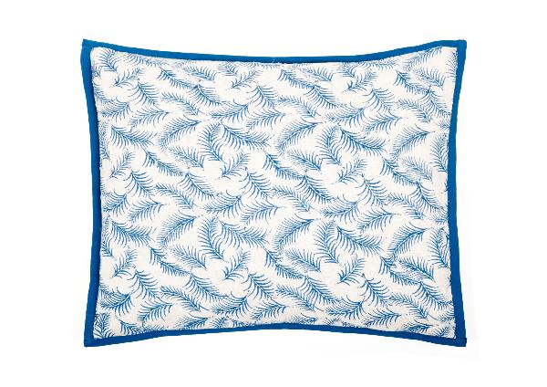 Blue Fern Decorative Accent Pillow by TrendSage, Price: $88