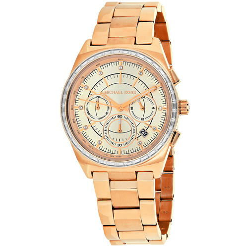 MK6422 Michael Kors Womens Vail Rose gold Band Rose gold Dial