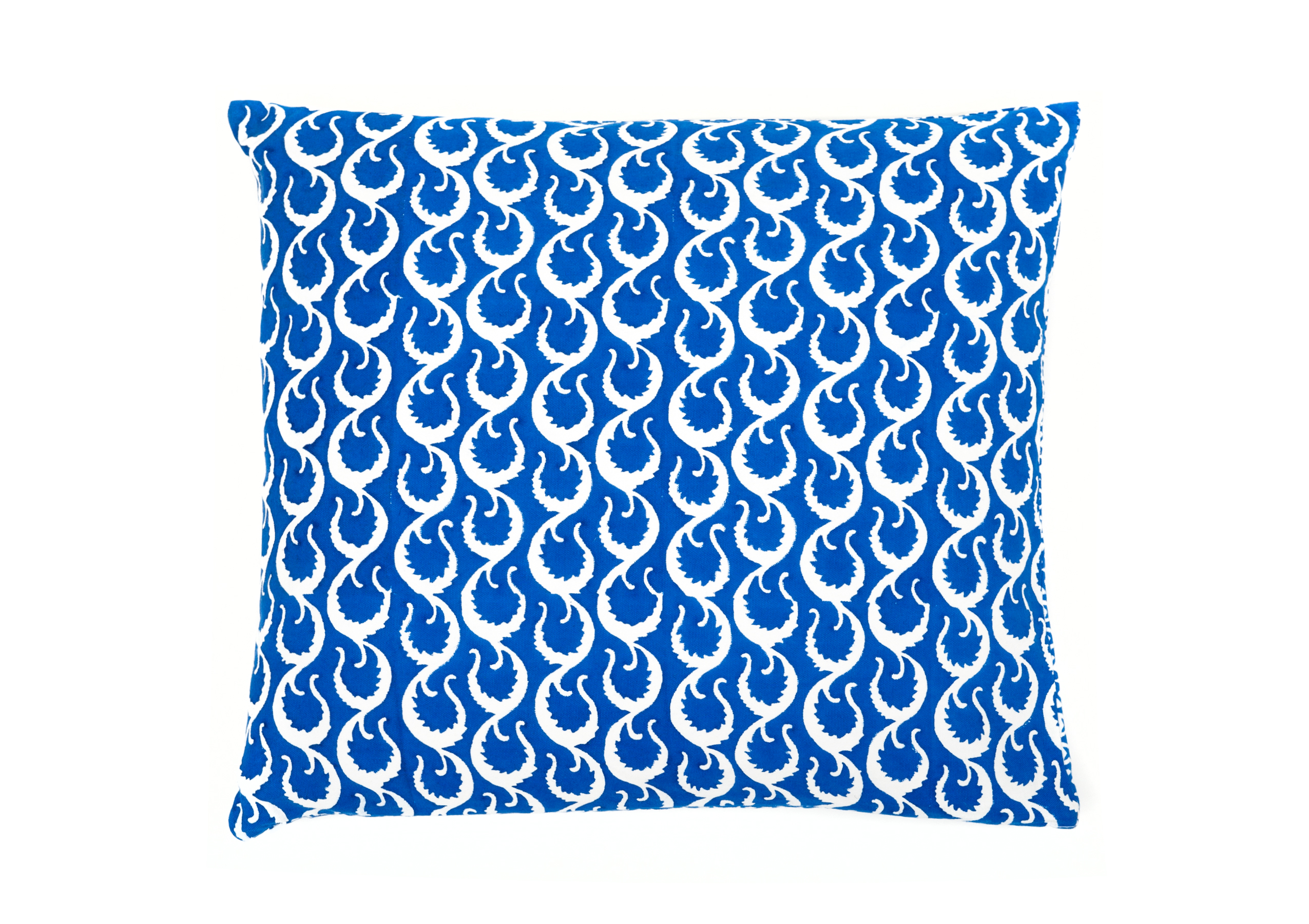 2020.MOON Moon Hand-block Printed Sqaure Accent Pillow by TrendSage