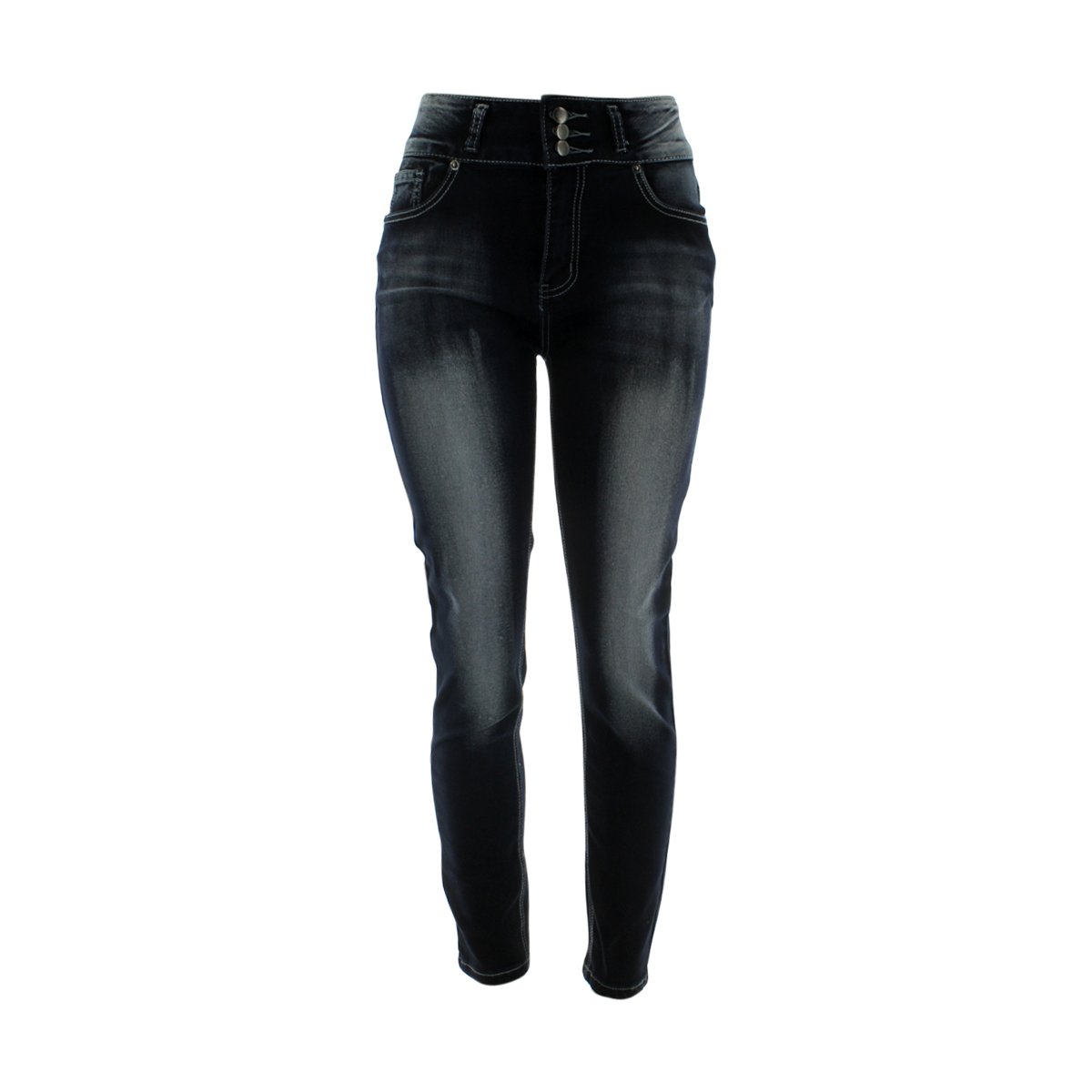 B01NA6P58N B01NA6P58N Bee & Ceci - Women's Highwaist 10 Inch Blasti Basic Jeans - Dark Indigo
