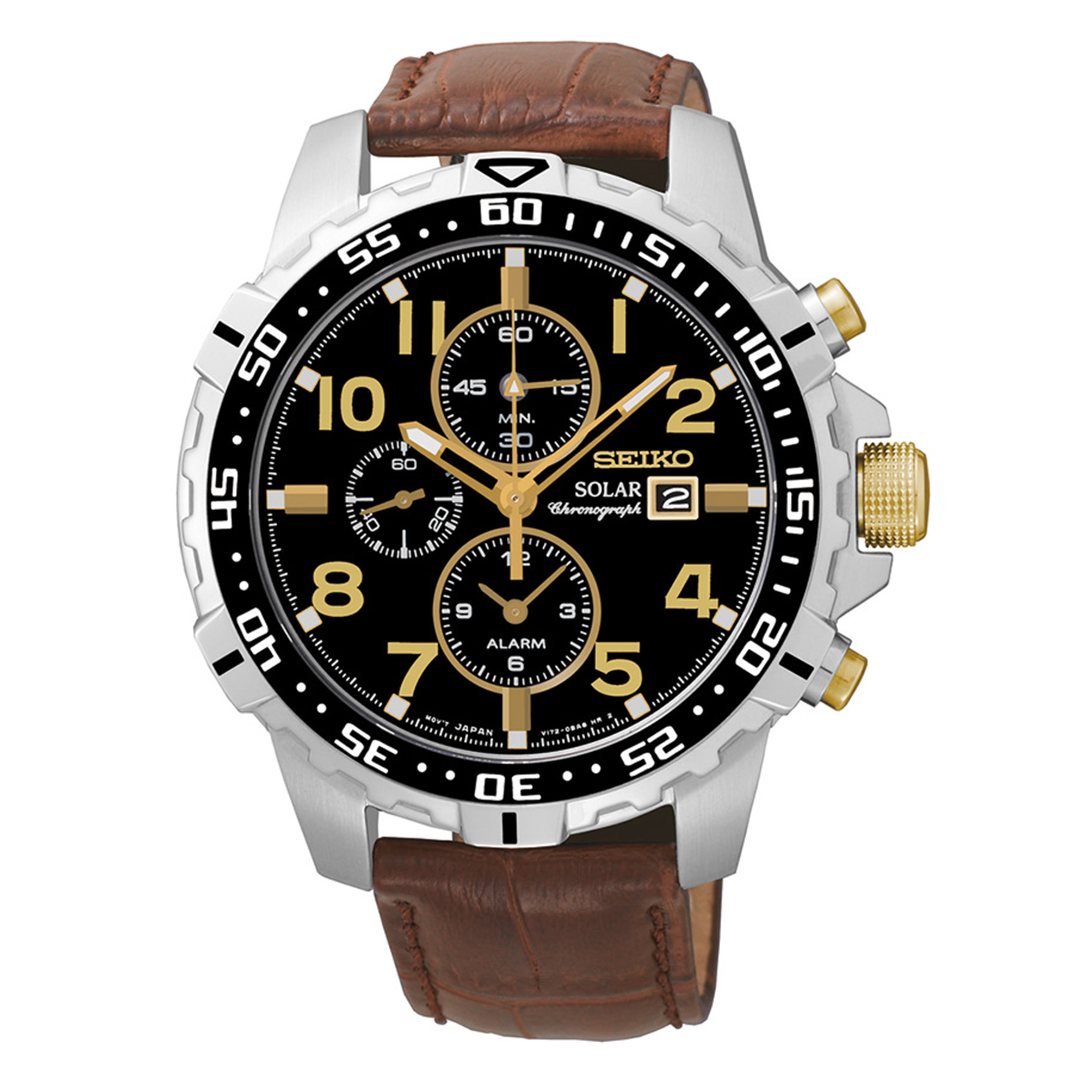 seiko core analog solar watch