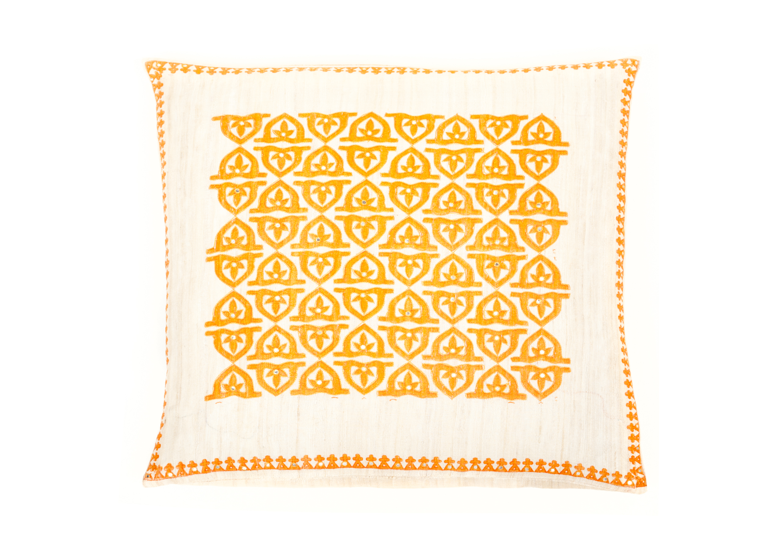 2020.POPE-ORG Orange Pope Decorative Throw Pillow by TrendSage