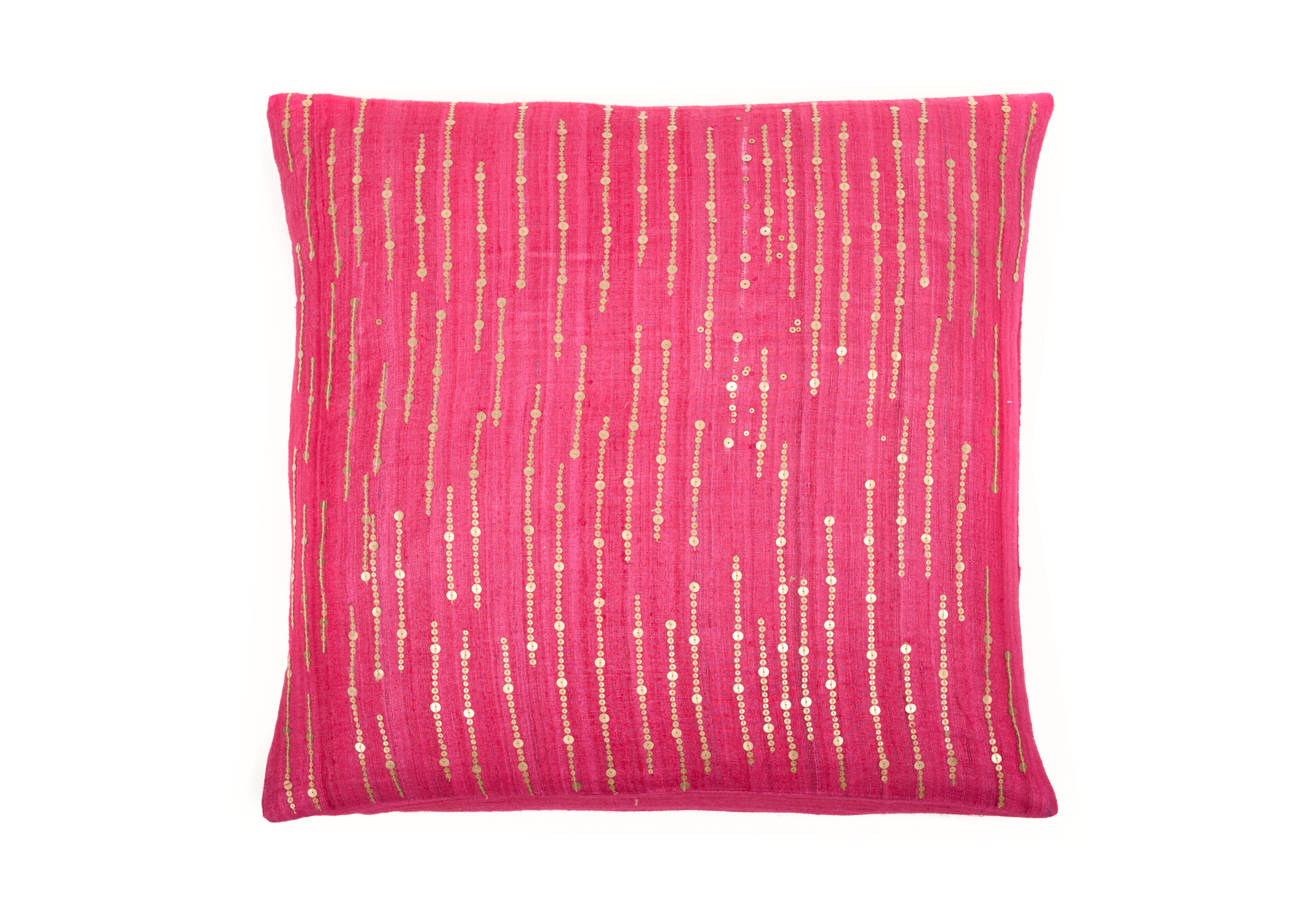 2020.SEQ-PK Pink Sequined Decorative Accent Pillow by TrendSage