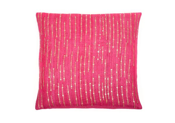 Pink Sequined Decorative Accent Pillow by TrendSage, Price: $63