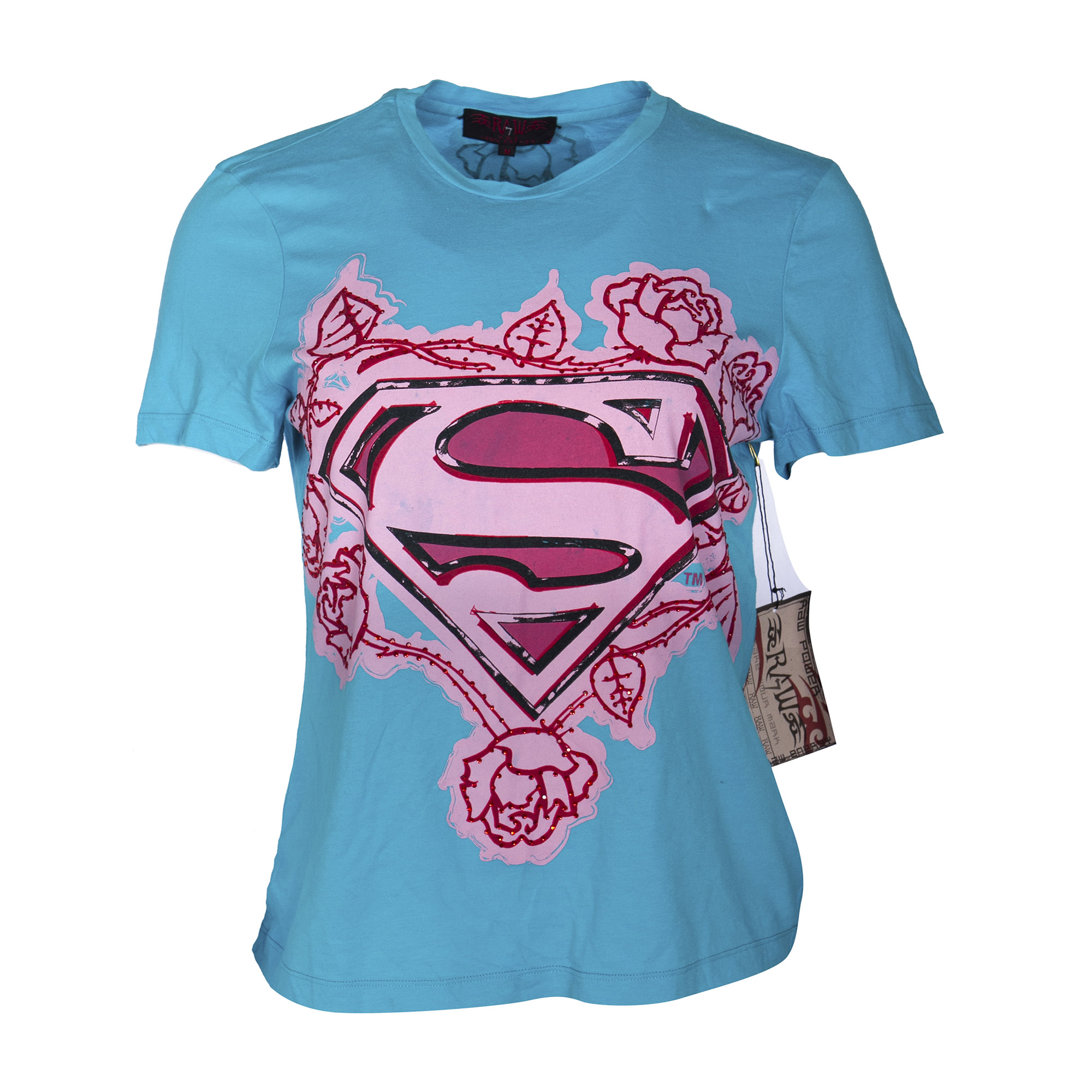 PTS207_SUPERGIRL_BLUEBERRY RAW7 Womens - Supergirl - Blueberry