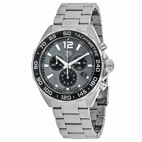 CAZ1011.BA0842 Tag Heuer Mens Formula 1 CAZ1011.BA0842 Silver Band Grey Dial