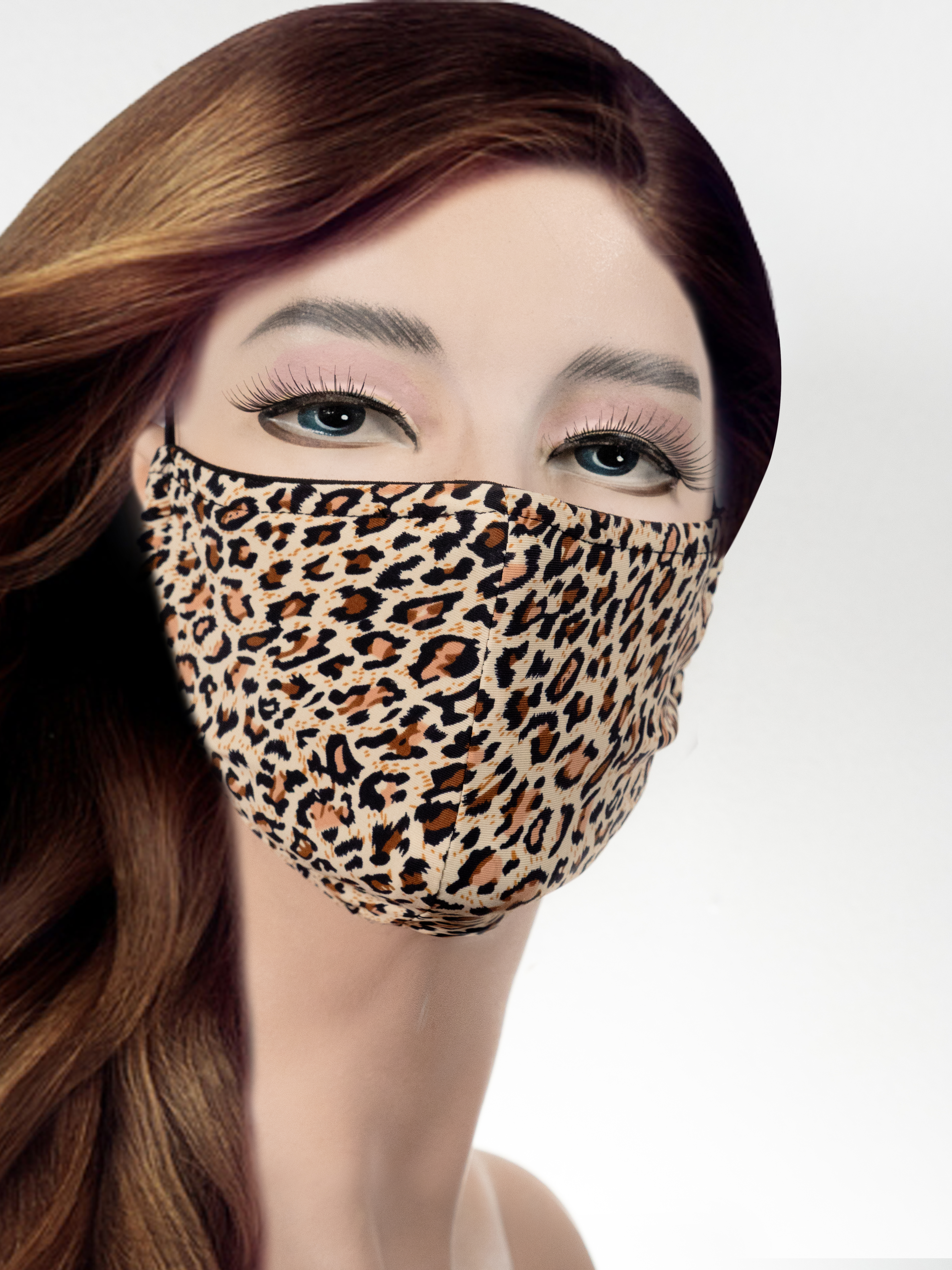 AVA by POL ATTEU CM2 AVA by POL ATTEU High Fashion 90210 Designer Face Mask - Love Leopard