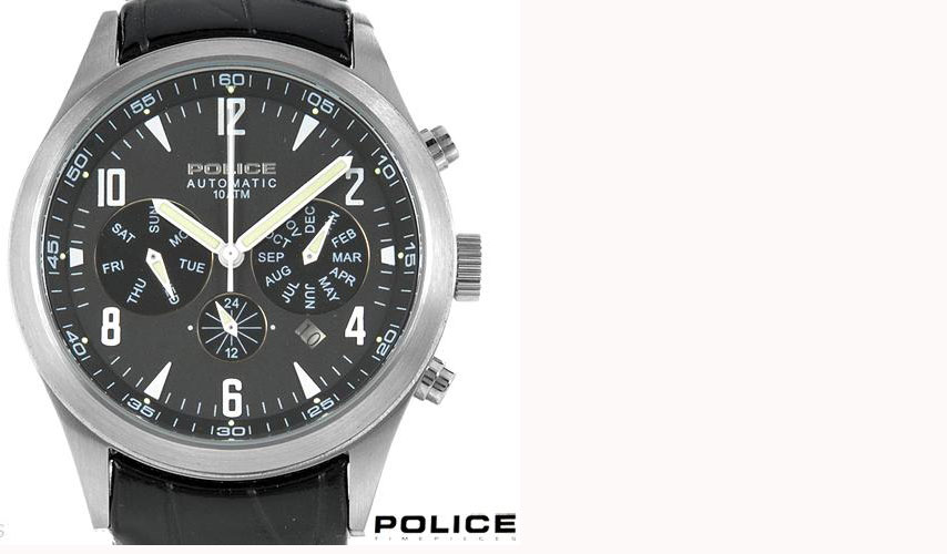 Police automatic watches top