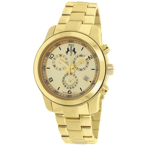 JV5221 Jivago Womens Infinity Gold Band Gold Dial