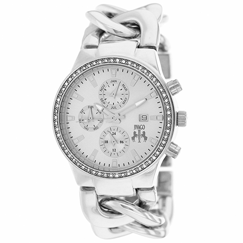 JV1226 Jivago Womens Lev Silver Band Silver Dial