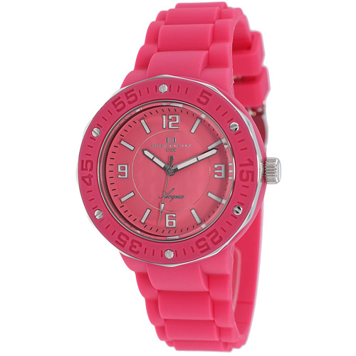 OC0212 Oceanaut Womens Acqua Pink Band Pink Dial