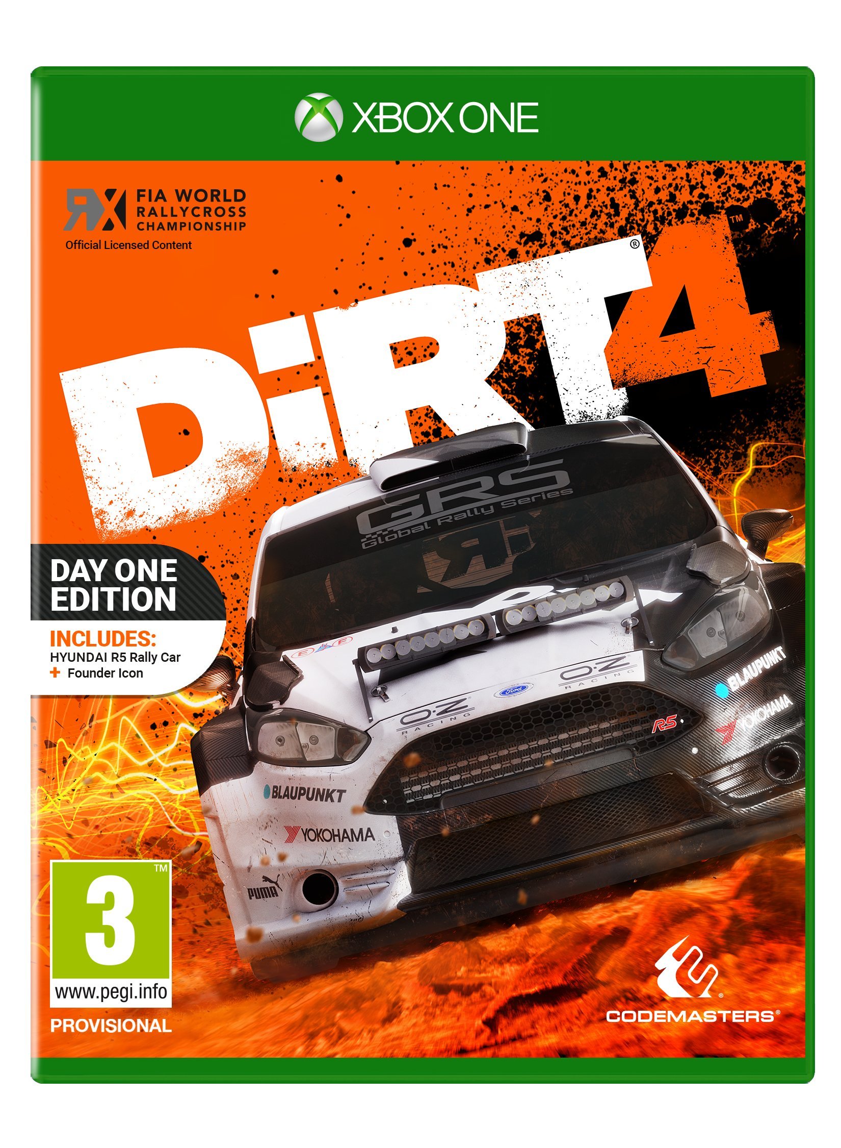 B06XBJLZBC-UK B01N9WJG1Q-US B01N9WJG1Q Dirt 4 Day One Edition