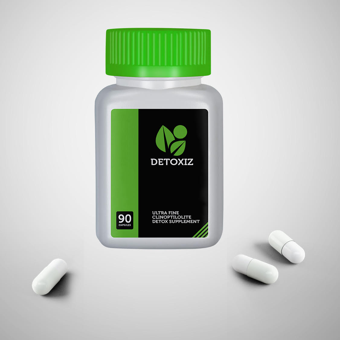 Detoxiz Green Ultra Fine Clinoptilolite Zeolite 90 Capsules, Price: $59