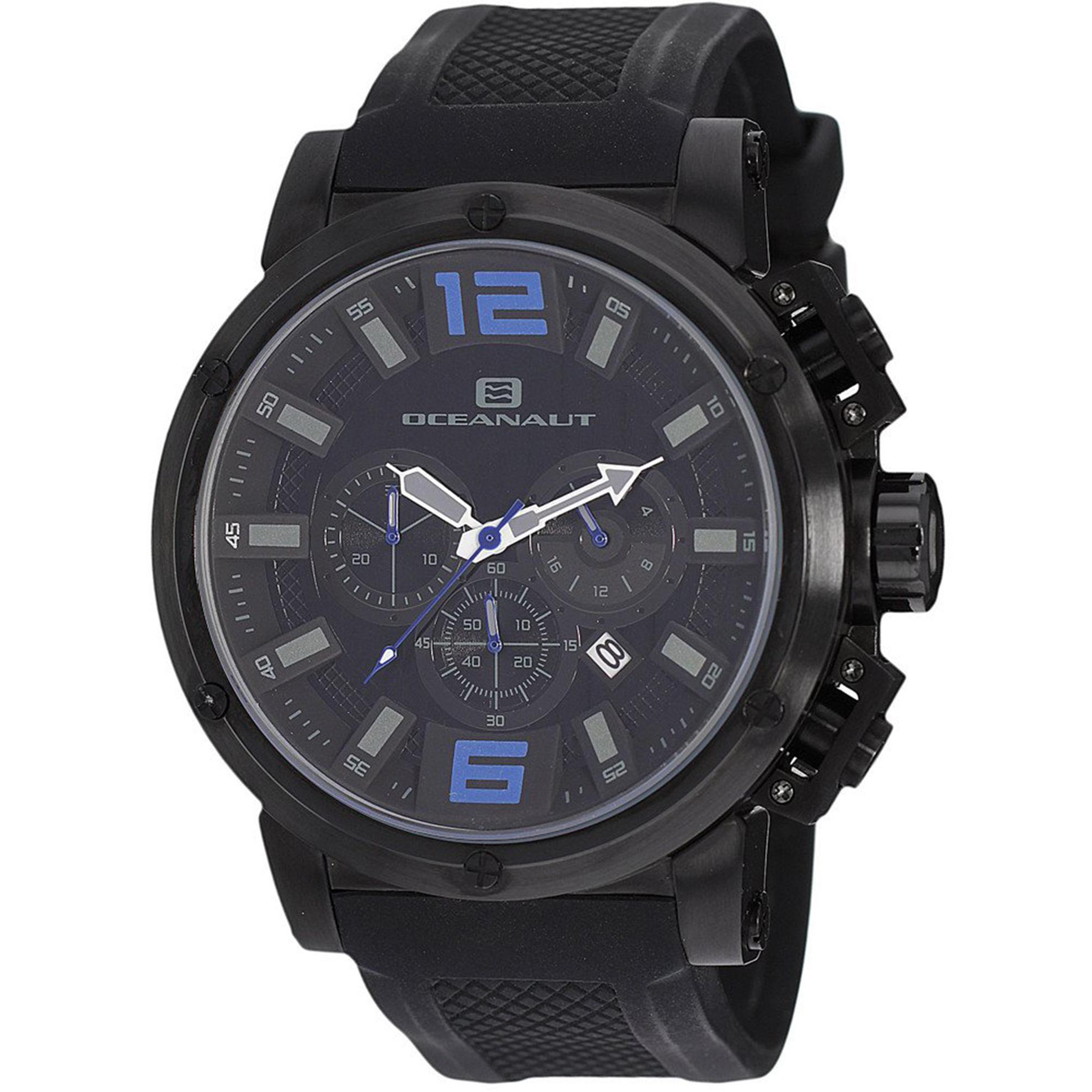 Oceanaut OC2124-SE Oceanaut Special Edition Spider Chronograph All Black Black Strap