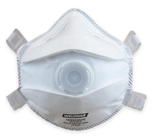 60pcs The Weldkar Dust Latex Free Mask FFP3 N99 The Hightest Standard with Valve & Facia, Price: $69