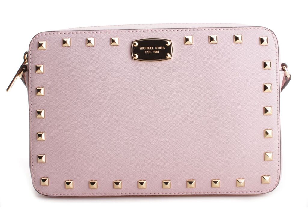 michael kors sandrine stud lg ew crossbody