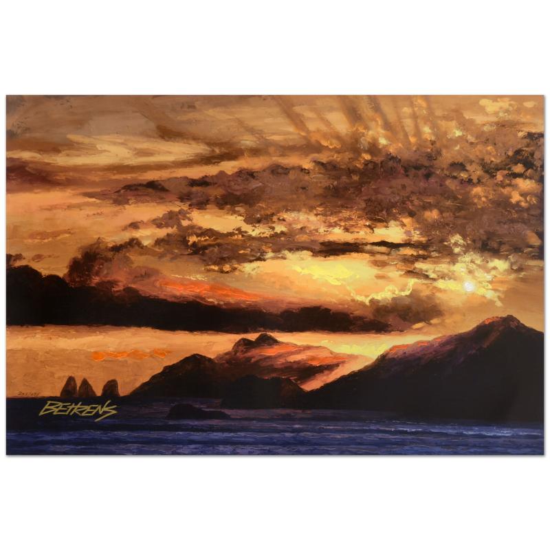 213921 Sunset Over Capri